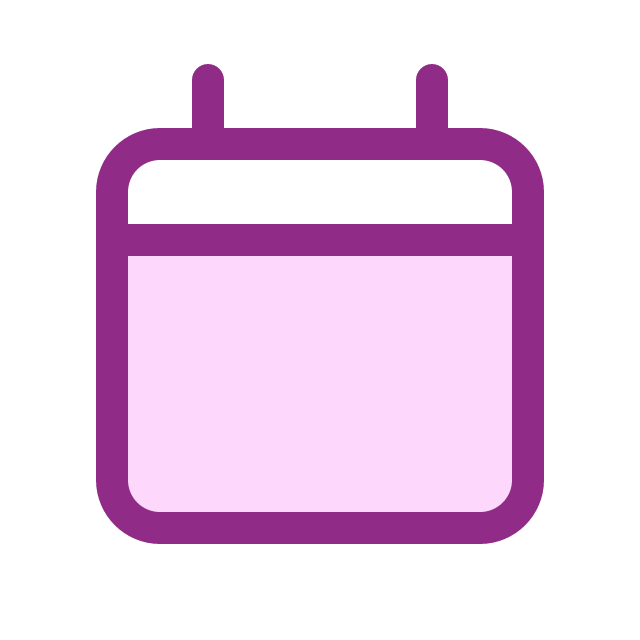 Image icon of a calendar